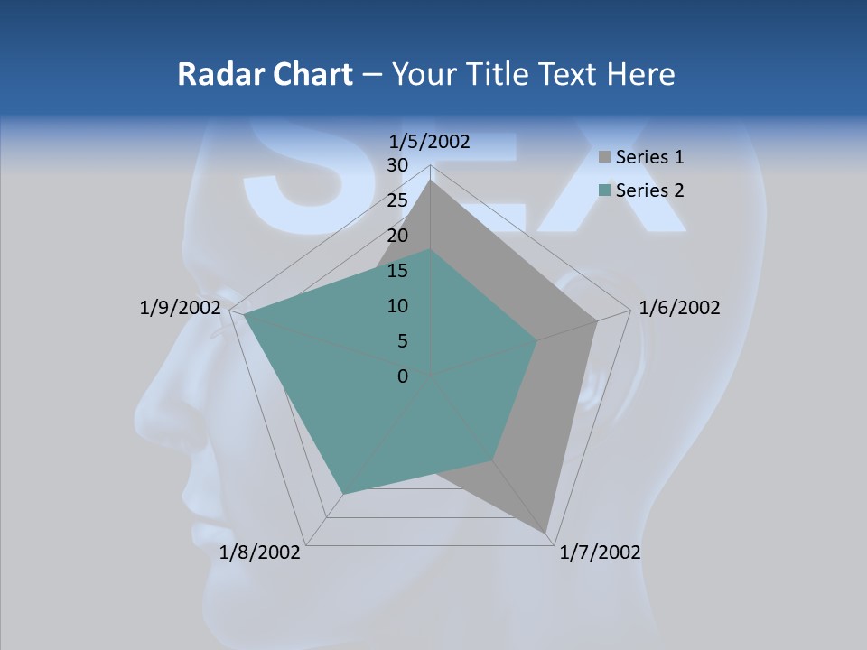 Young Finger Background PowerPoint Template