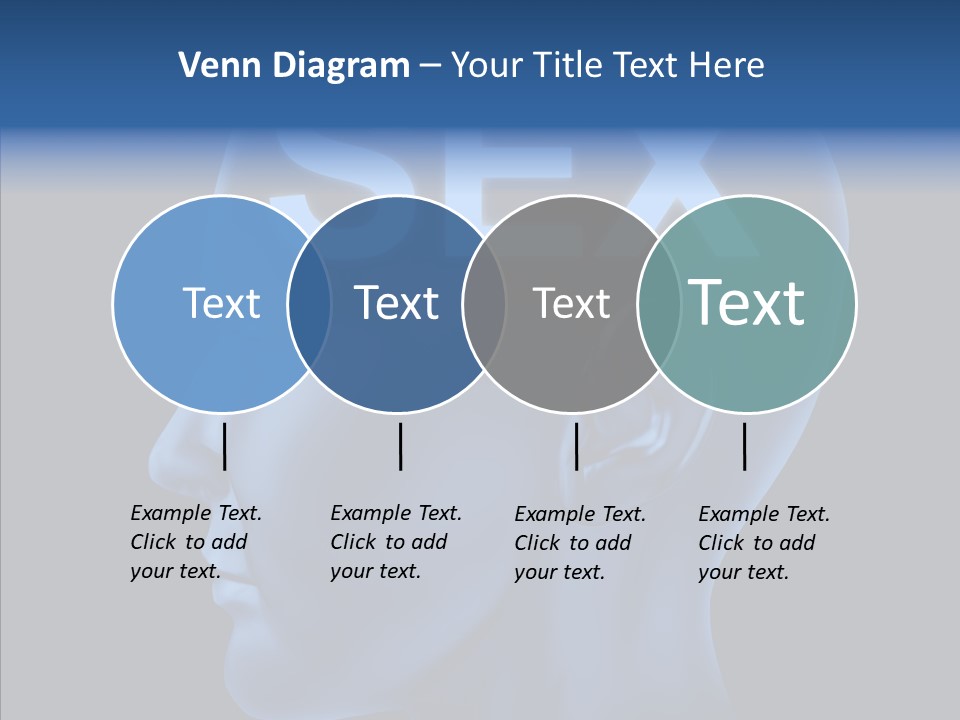 Young Finger Background PowerPoint Template