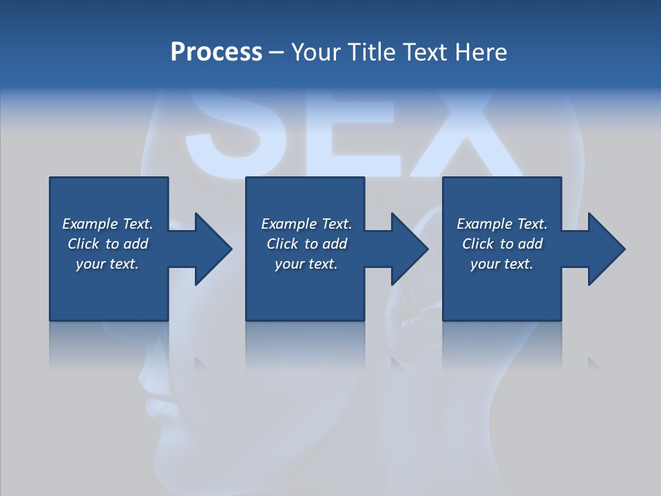 Young Finger Background PowerPoint Template
