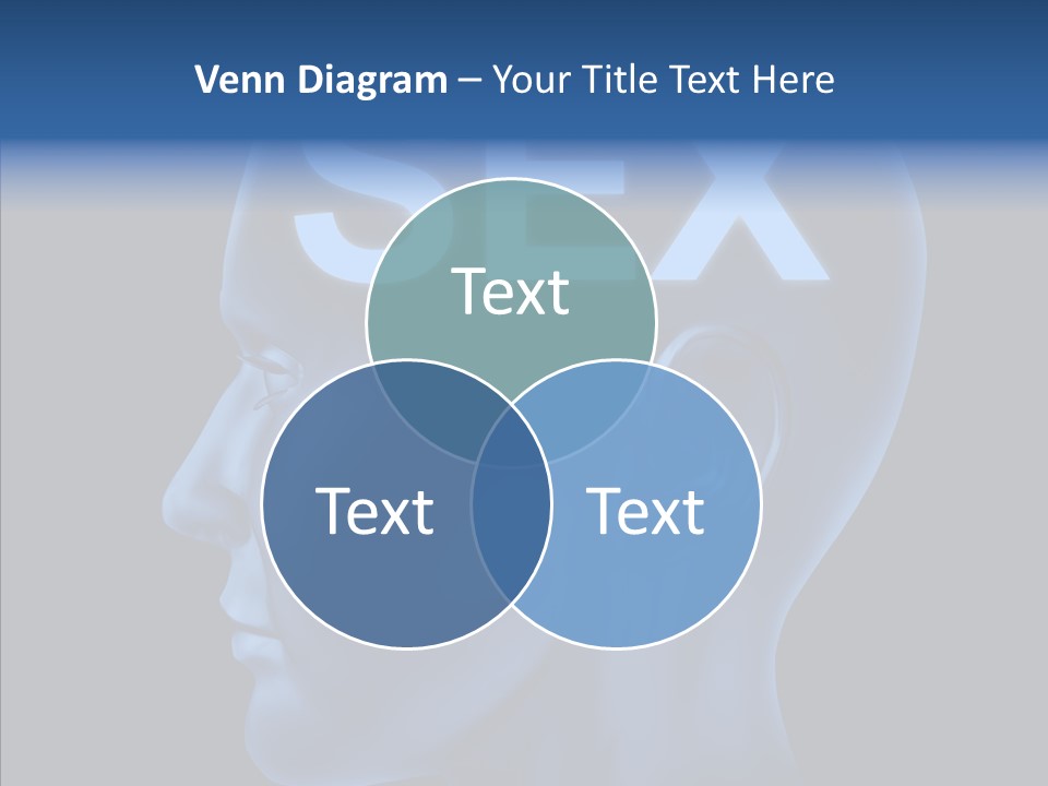 Young Finger Background PowerPoint Template