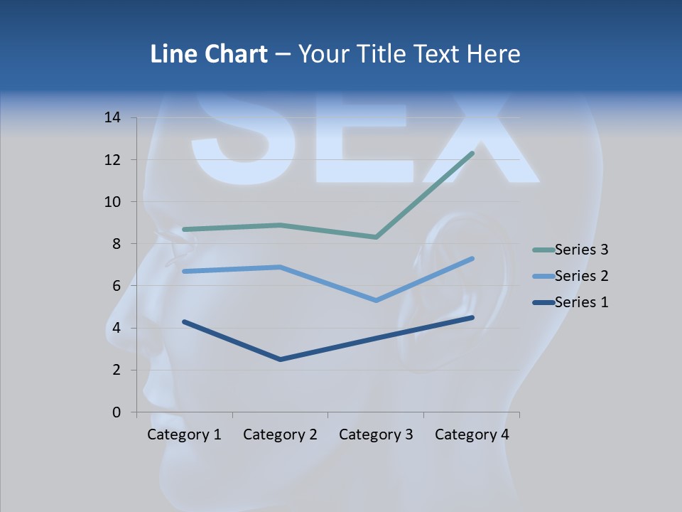 Young Finger Background PowerPoint Template