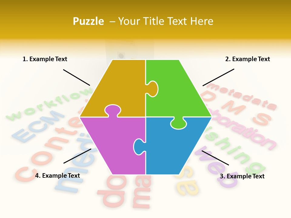 Female Holding Hands Close Up PowerPoint Template