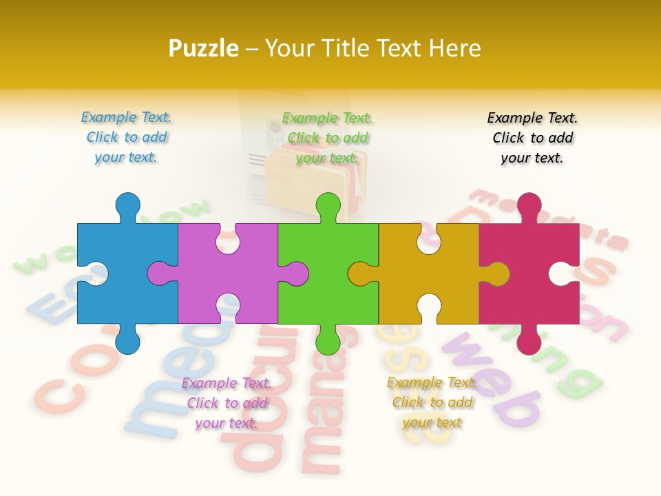 Female Holding Hands Close Up PowerPoint Template