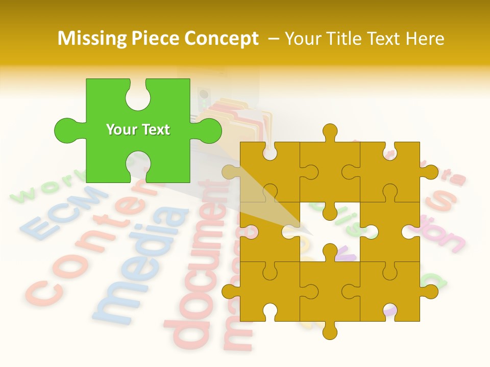 Female Holding Hands Close Up PowerPoint Template