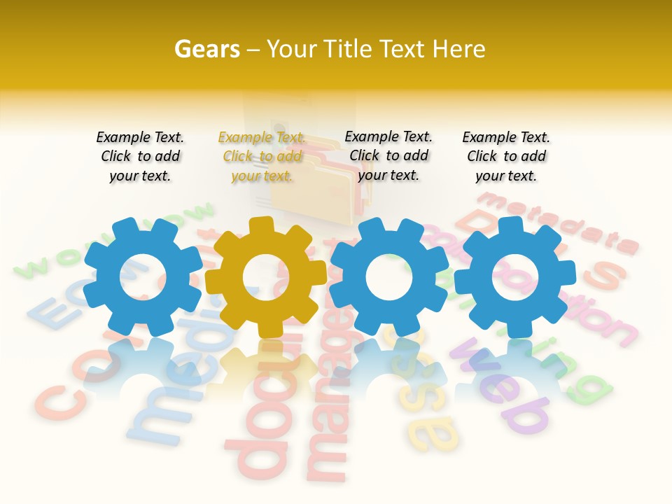 Female Holding Hands Close Up PowerPoint Template