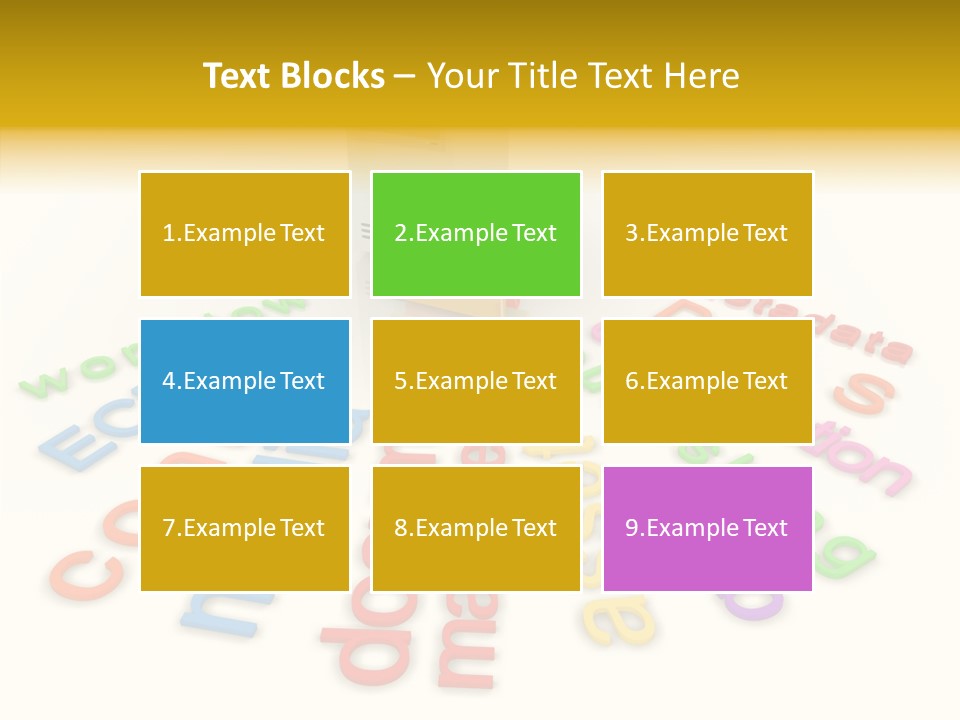 Female Holding Hands Close Up PowerPoint Template