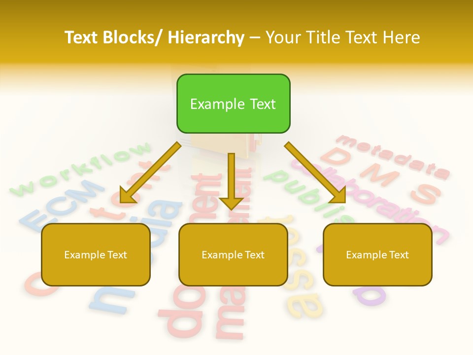 Female Holding Hands Close Up PowerPoint Template