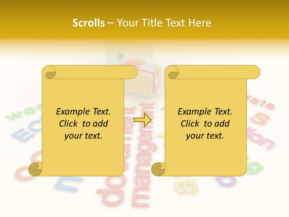Female Holding Hands Close Up PowerPoint Template