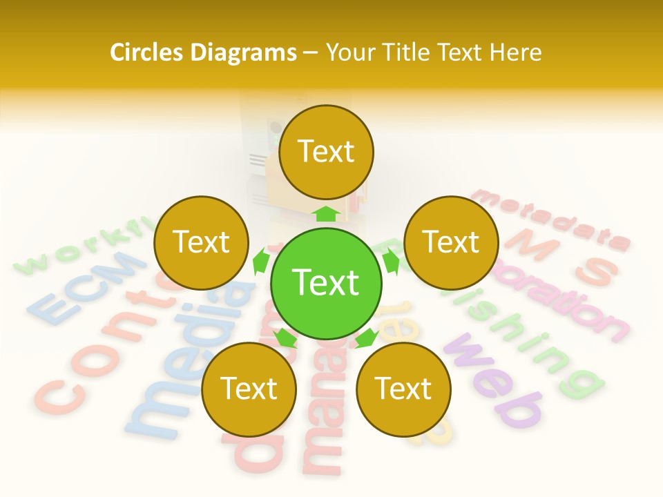 Female Holding Hands Close Up PowerPoint Template