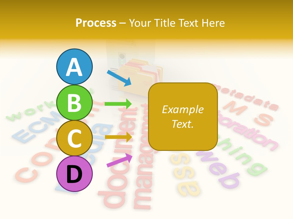 Female Holding Hands Close Up PowerPoint Template