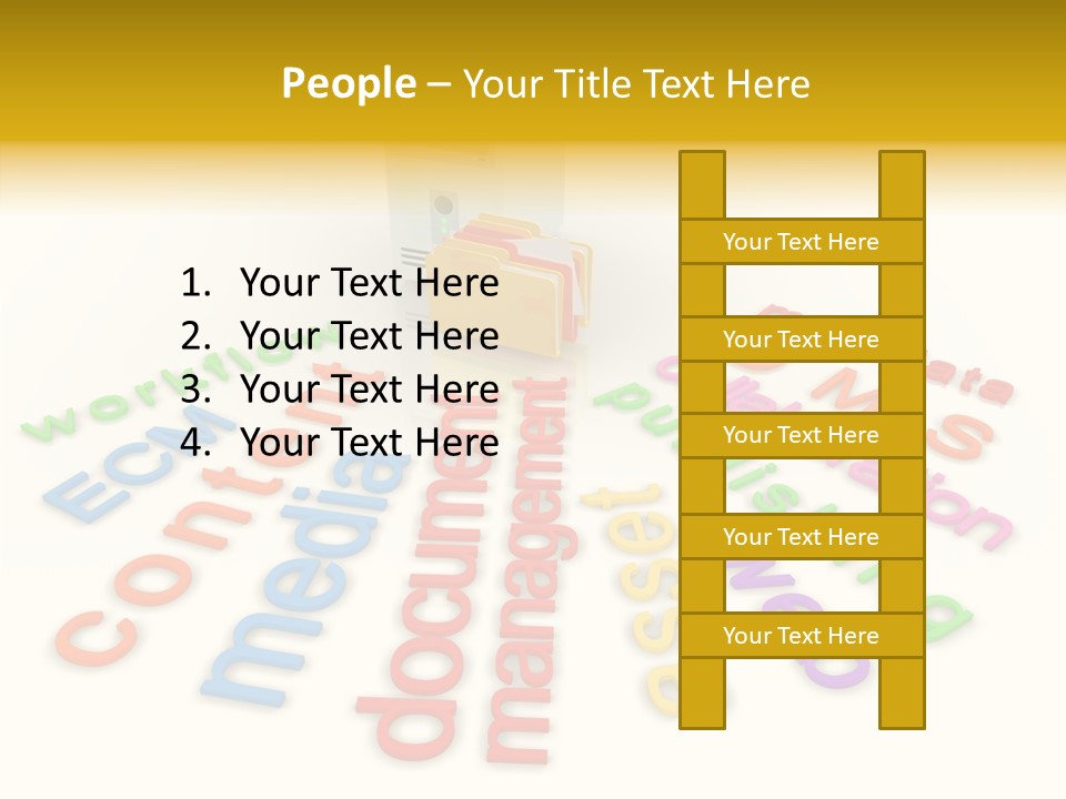 Female Holding Hands Close Up PowerPoint Template