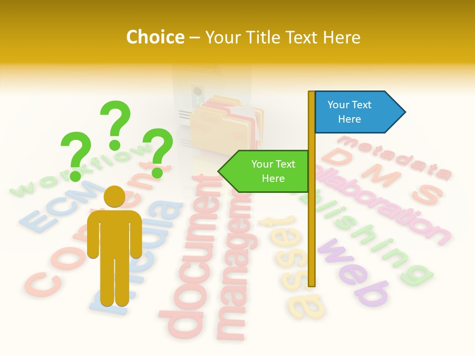 Female Holding Hands Close Up PowerPoint Template