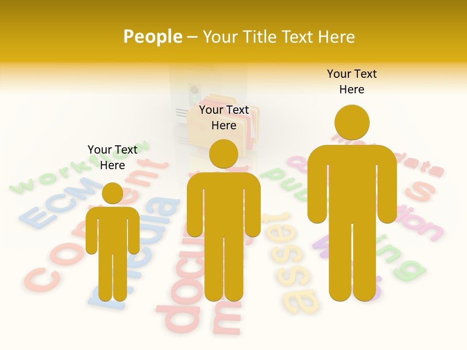 Female Holding Hands Close Up PowerPoint Template