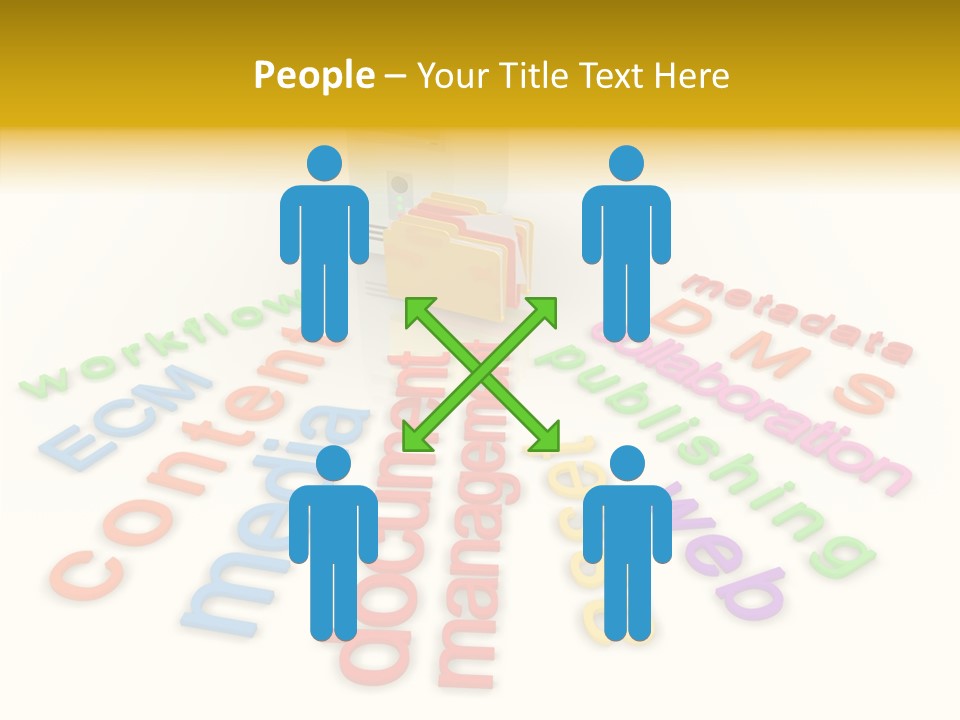 Female Holding Hands Close Up PowerPoint Template