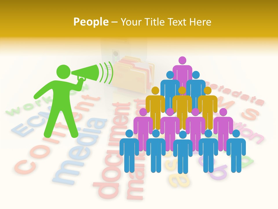 Female Holding Hands Close Up PowerPoint Template