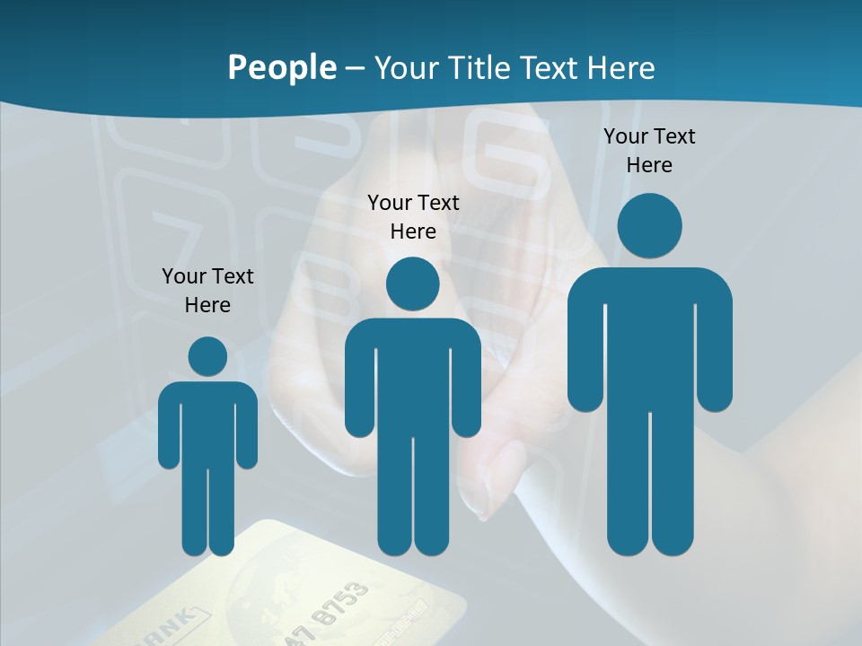 Assistance Touching  PowerPoint Template