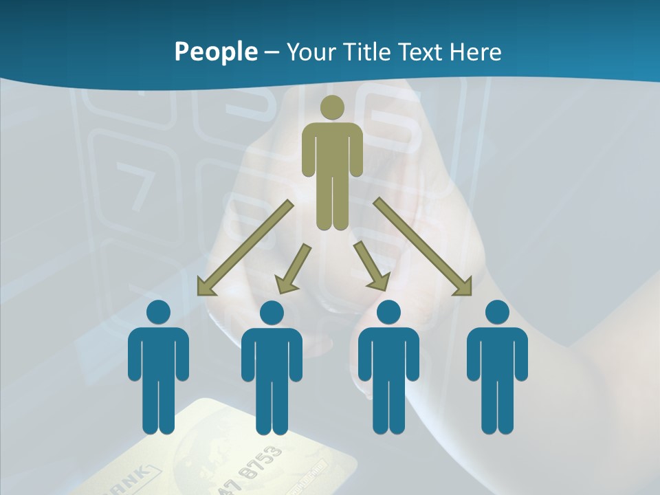 Assistance Touching  PowerPoint Template