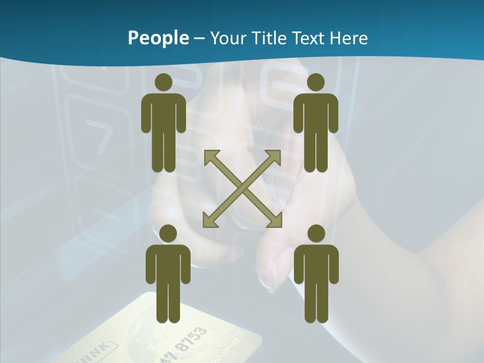 Assistance Touching  PowerPoint Template