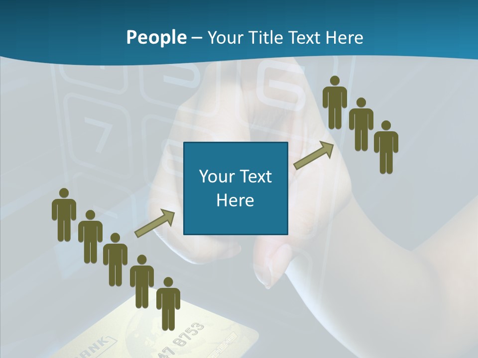 Assistance Touching  PowerPoint Template