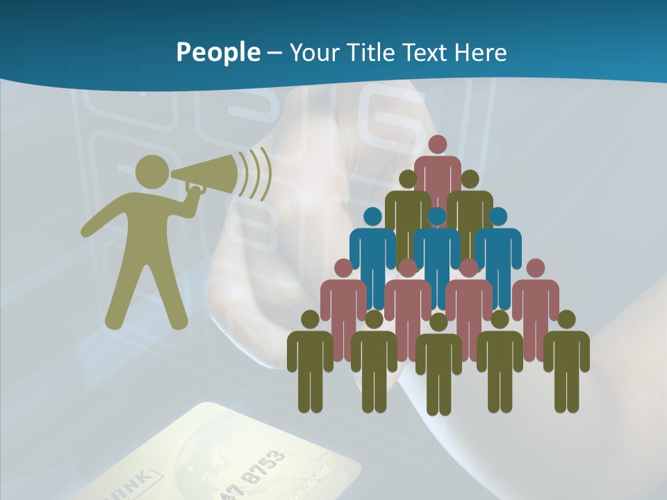 Assistance Touching  PowerPoint Template