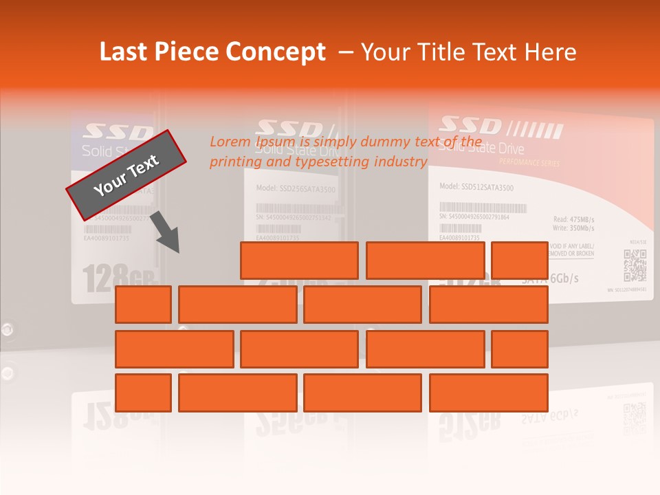 Female Helping Hand Help PowerPoint Template