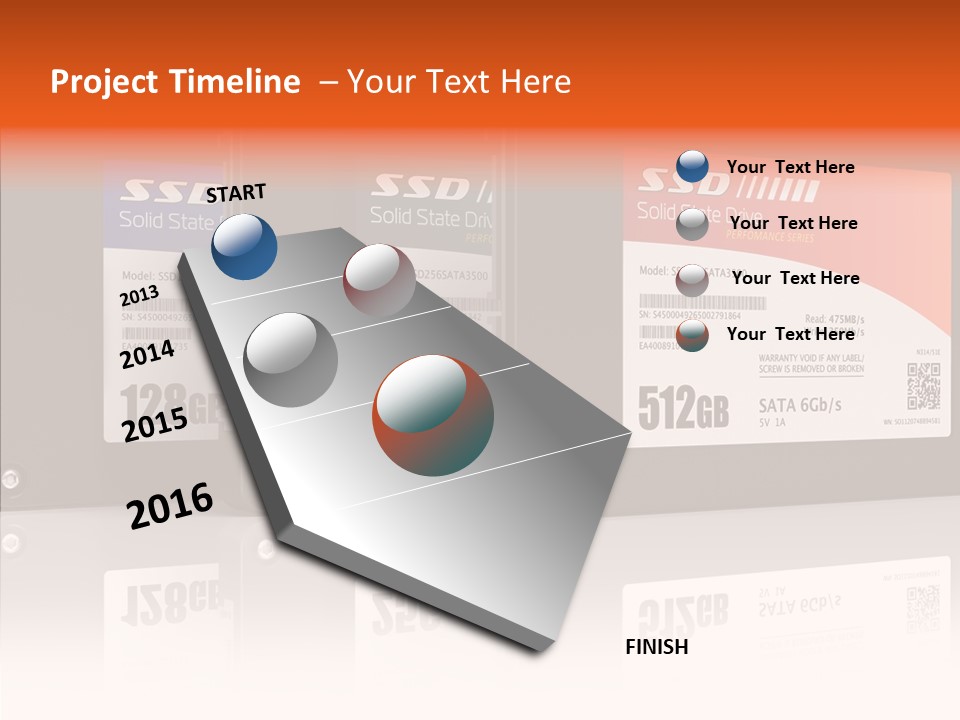 Female Helping Hand Help PowerPoint Template