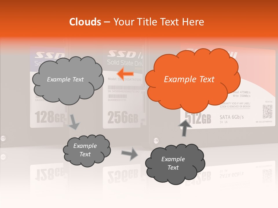 Female Helping Hand Help PowerPoint Template
