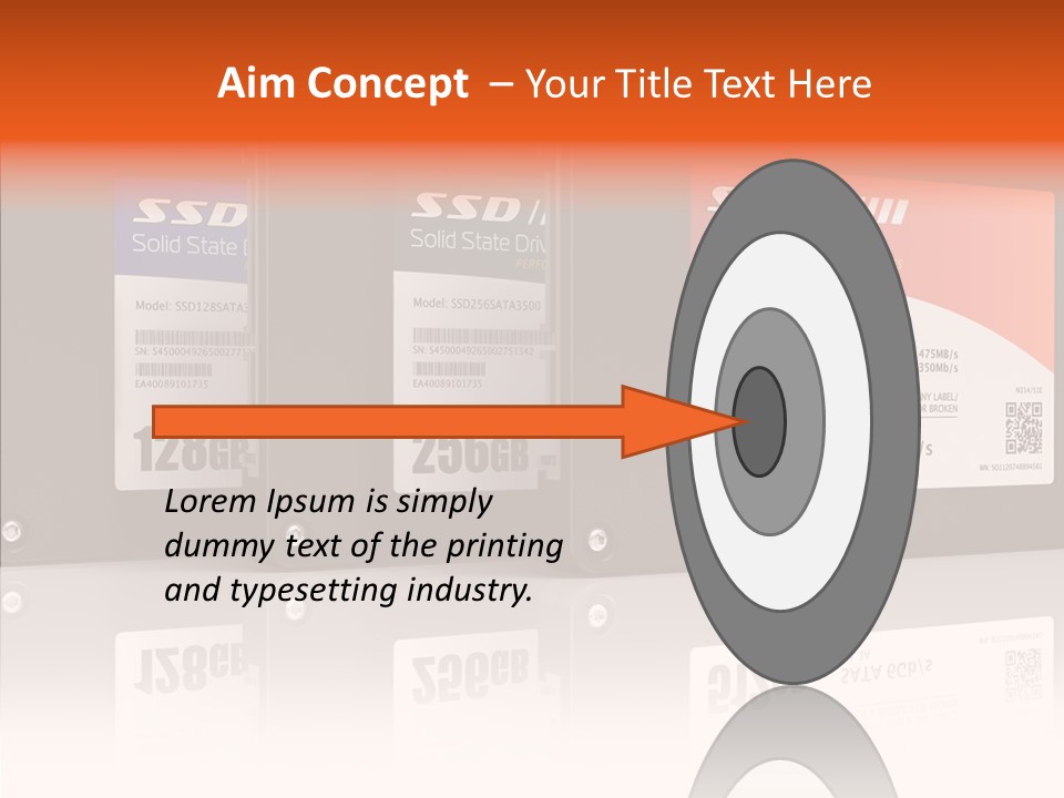 Female Helping Hand Help PowerPoint Template