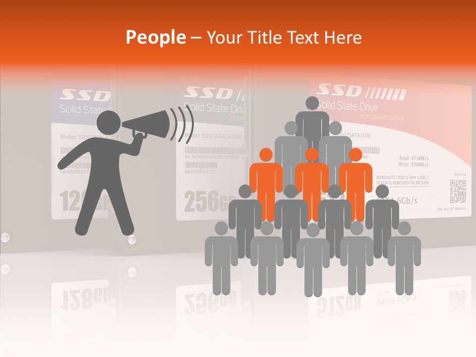 Female Helping Hand Help PowerPoint Template