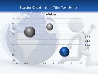 White Hand Hold PowerPoint Template