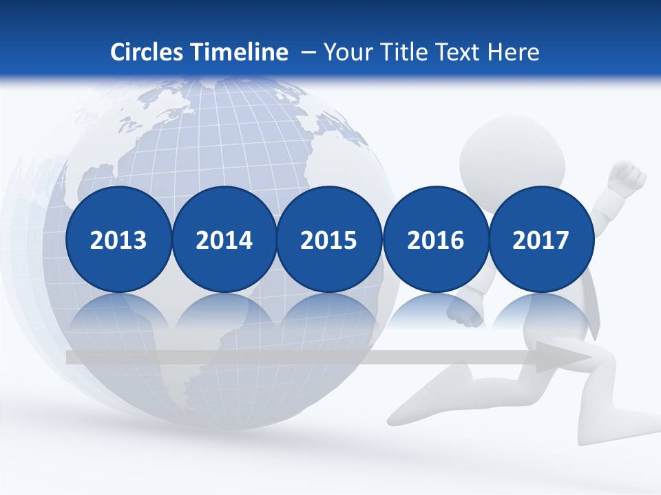 White Hand Hold PowerPoint Template