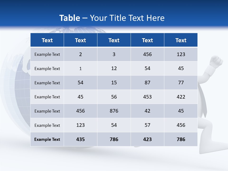 White Hand Hold PowerPoint Template