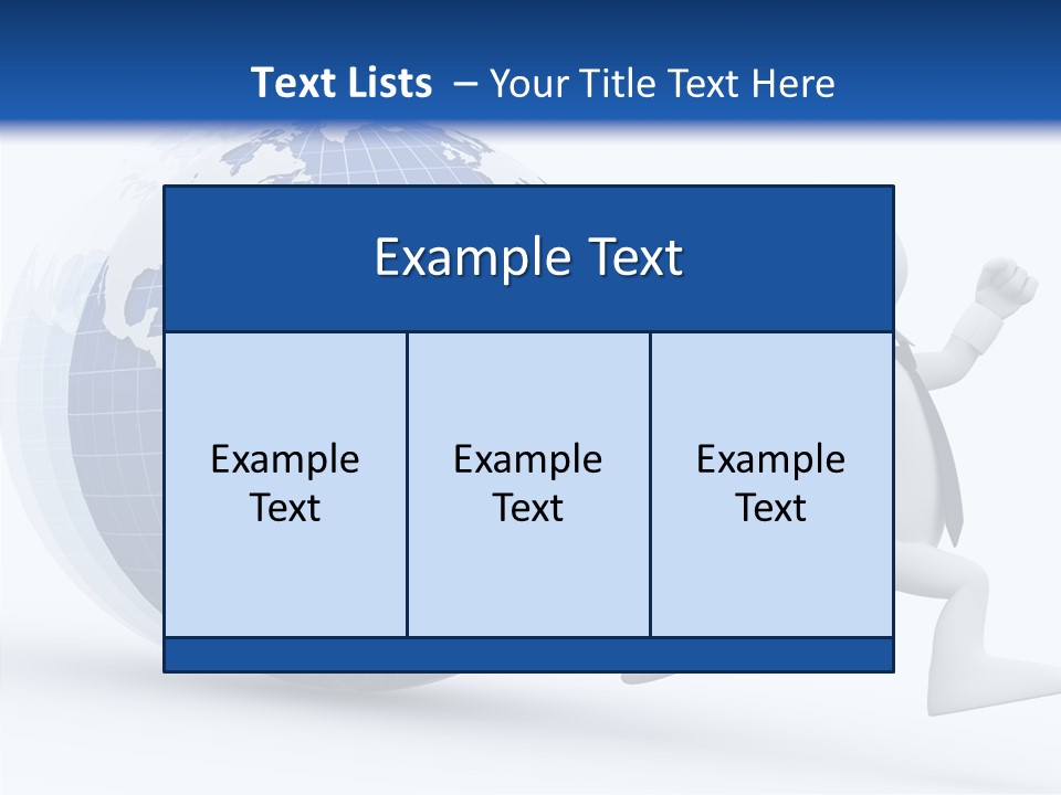 White Hand Hold PowerPoint Template