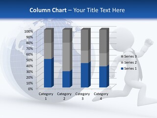 White Hand Hold PowerPoint Template