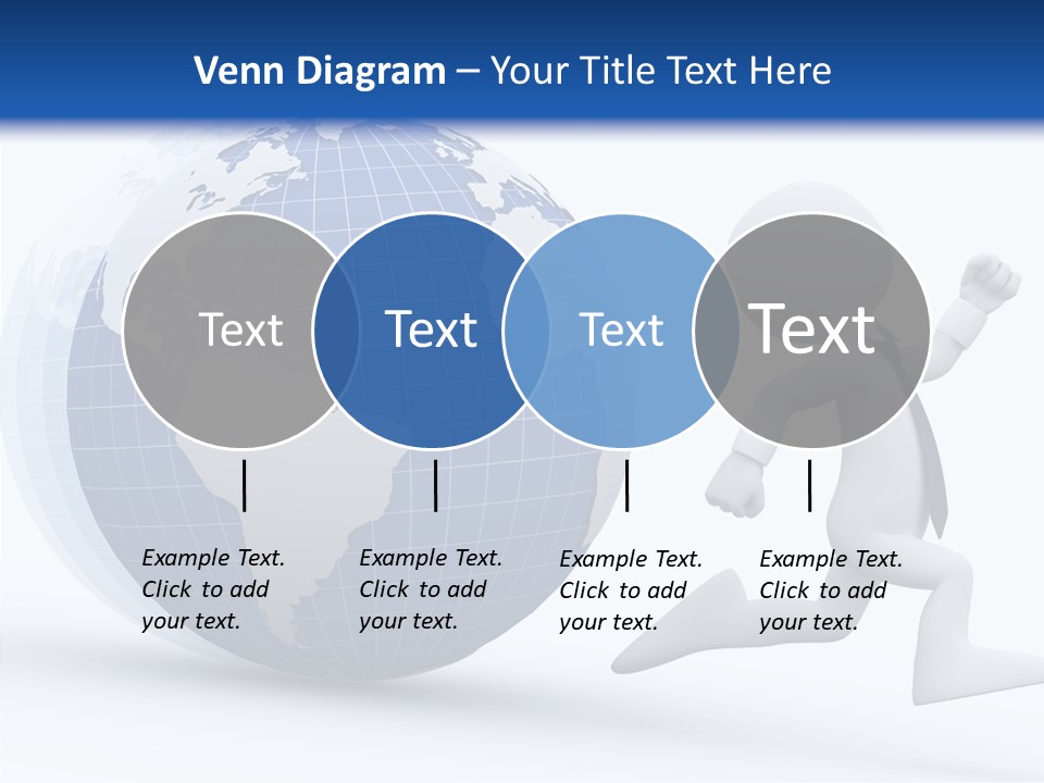 White Hand Hold PowerPoint Template