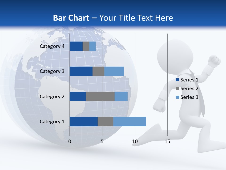 White Hand Hold PowerPoint Template