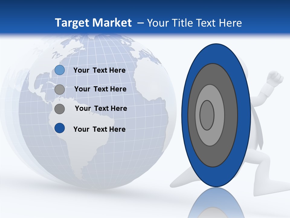 White Hand Hold PowerPoint Template