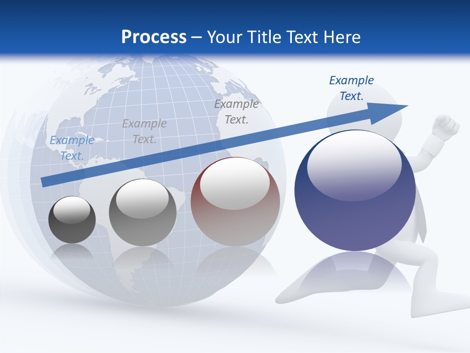 White Hand Hold PowerPoint Template