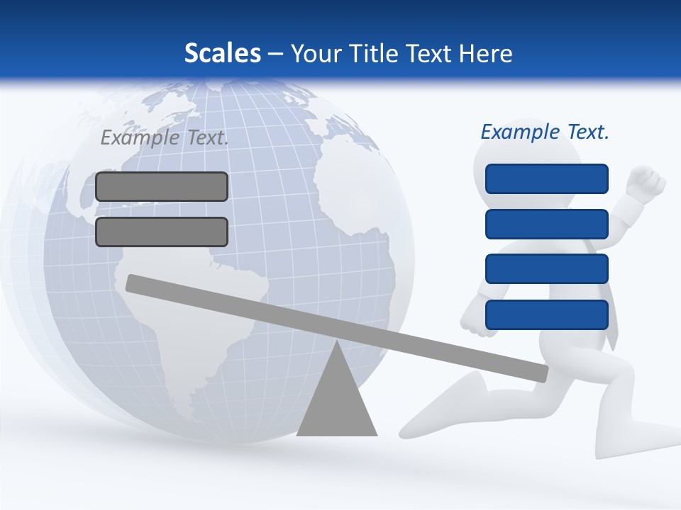 White Hand Hold PowerPoint Template