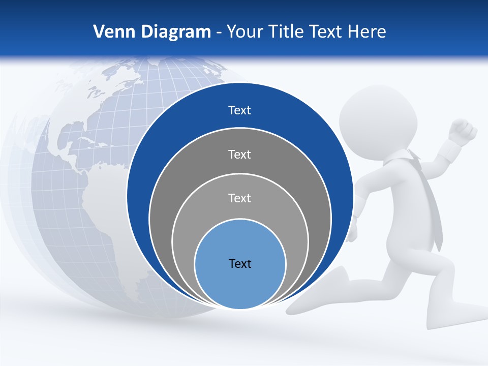 White Hand Hold PowerPoint Template