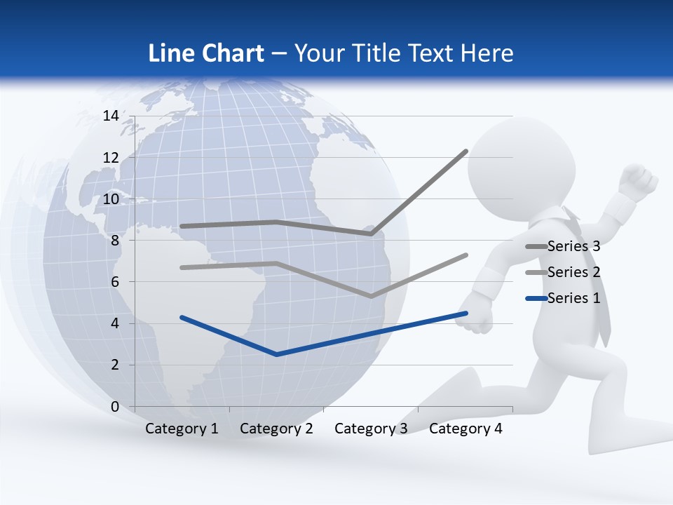 White Hand Hold PowerPoint Template