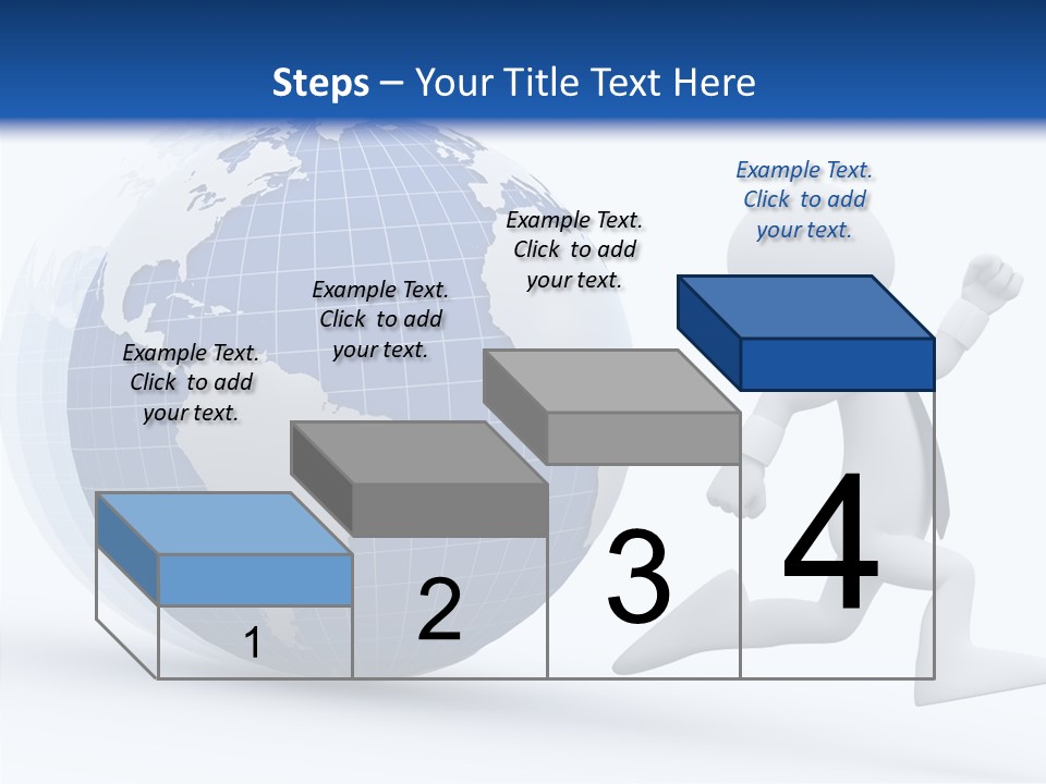 White Hand Hold PowerPoint Template