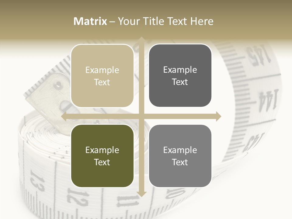 White Grandmother Women PowerPoint Template