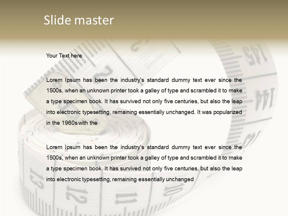 White Grandmother Women PowerPoint Template