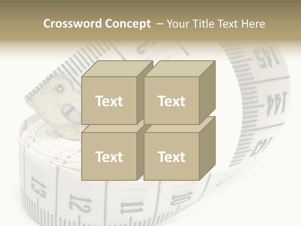 White Grandmother Women PowerPoint Template