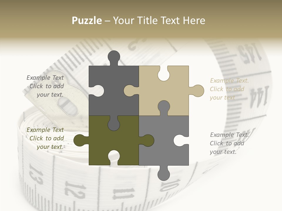 White Grandmother Women PowerPoint Template