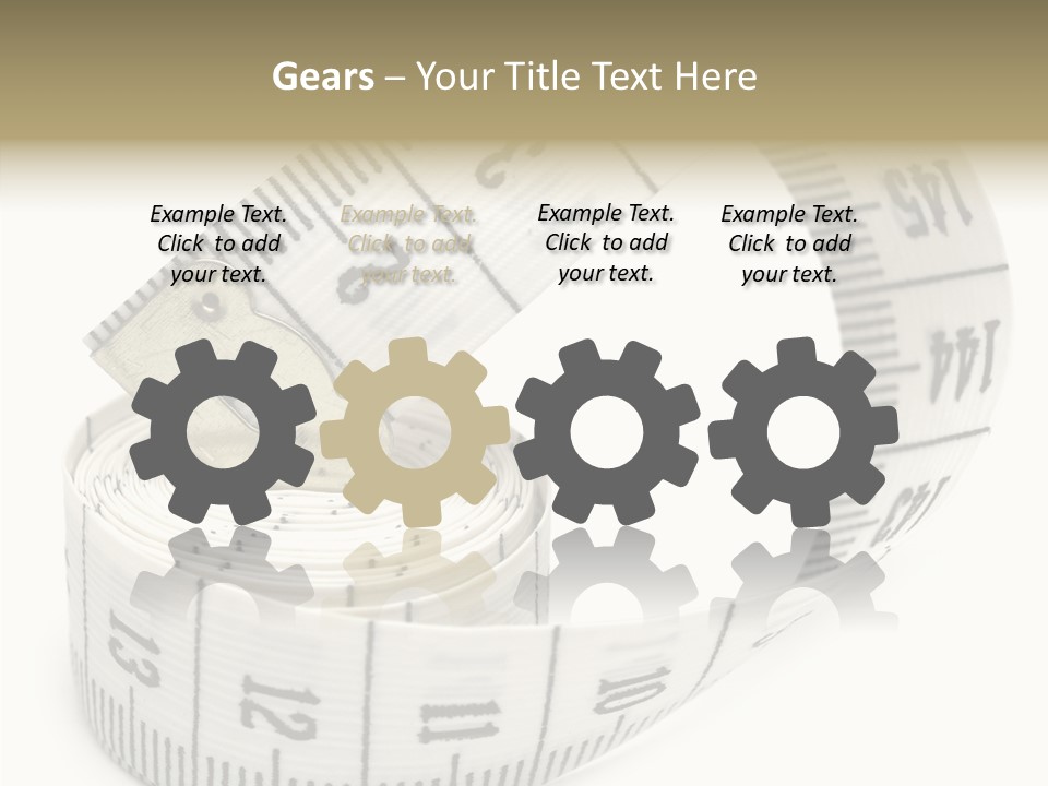 White Grandmother Women PowerPoint Template