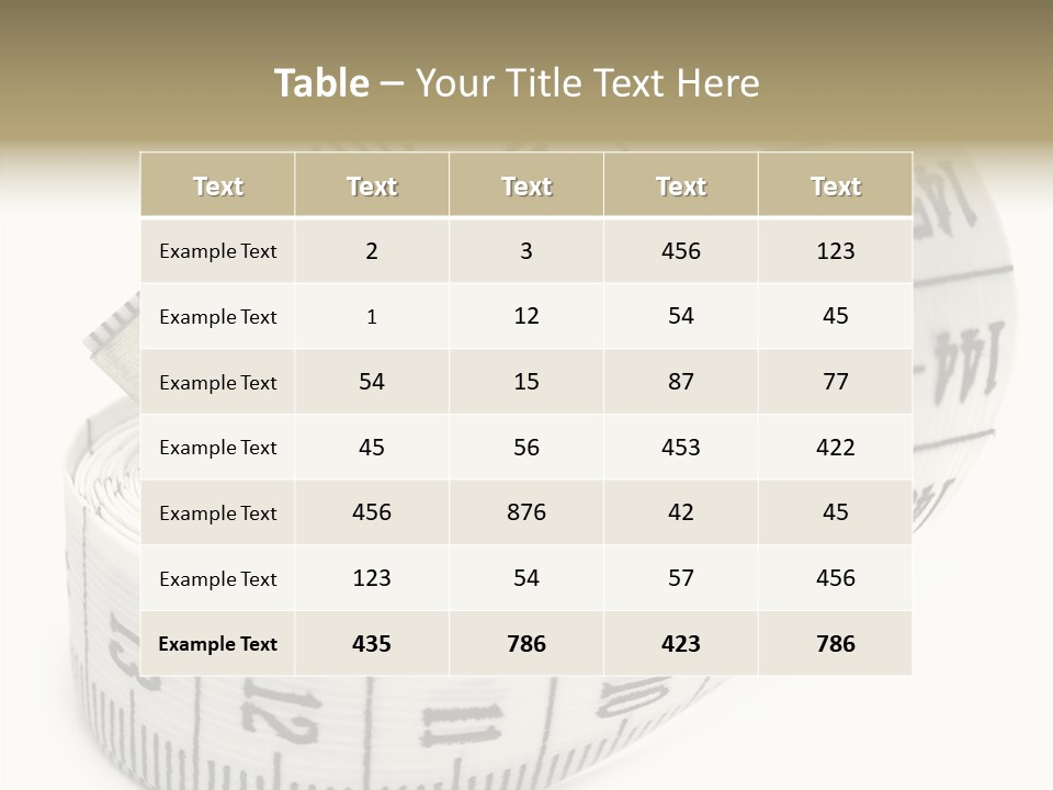 White Grandmother Women PowerPoint Template