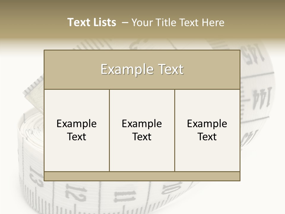 White Grandmother Women PowerPoint Template