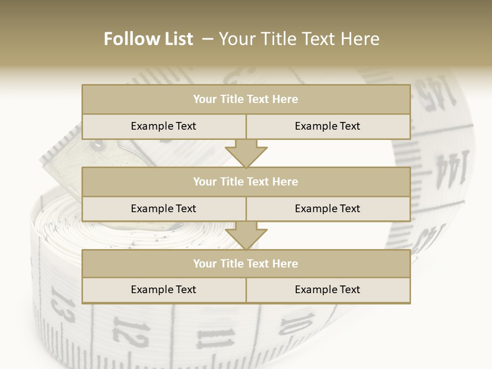 White Grandmother Women PowerPoint Template